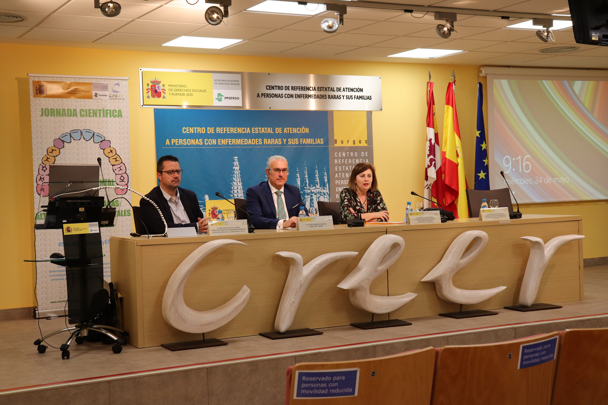 Inauguración de la Jornada en el Creer