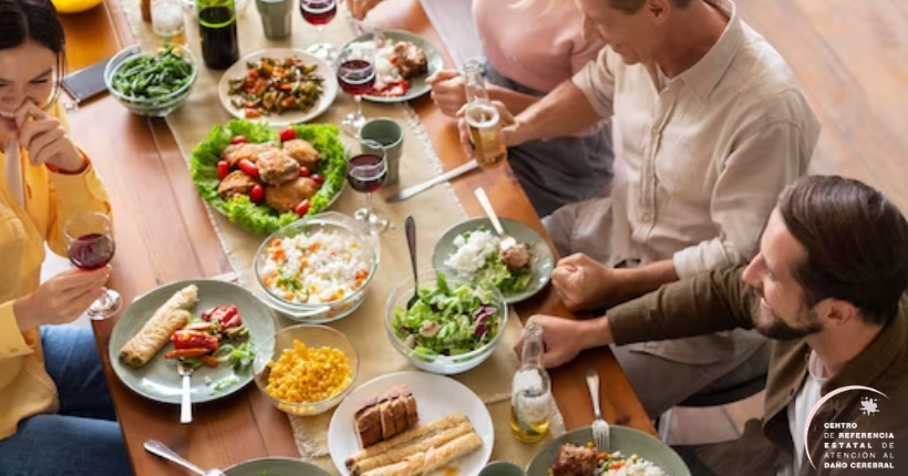 Tengo disfagia pero como en familia