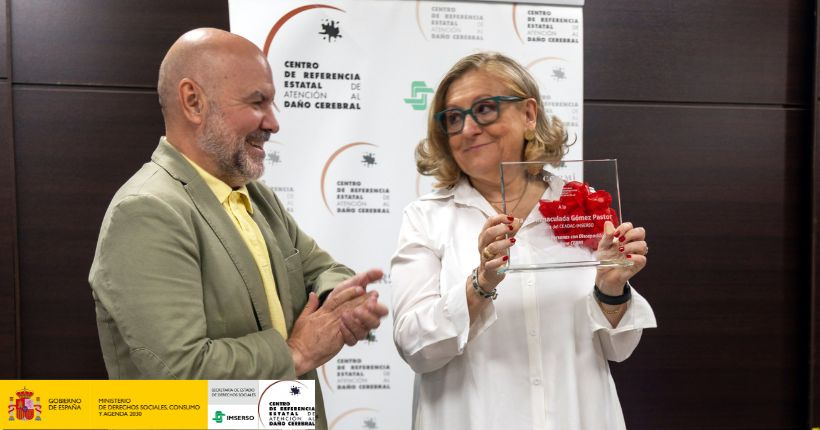 El Cermi otorga a Inmaculada Gómez Pastor, directora gerente del Ceadac, la distinción «Amiga de las Personas con Discapacidad – Ciudadana Cermi»