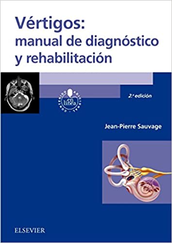 Cubierta del libro Vértigos: manual de diagnóstico y rehabilitación. Cubierta libro