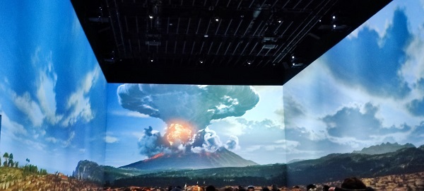 Una de las salas inmersivas.