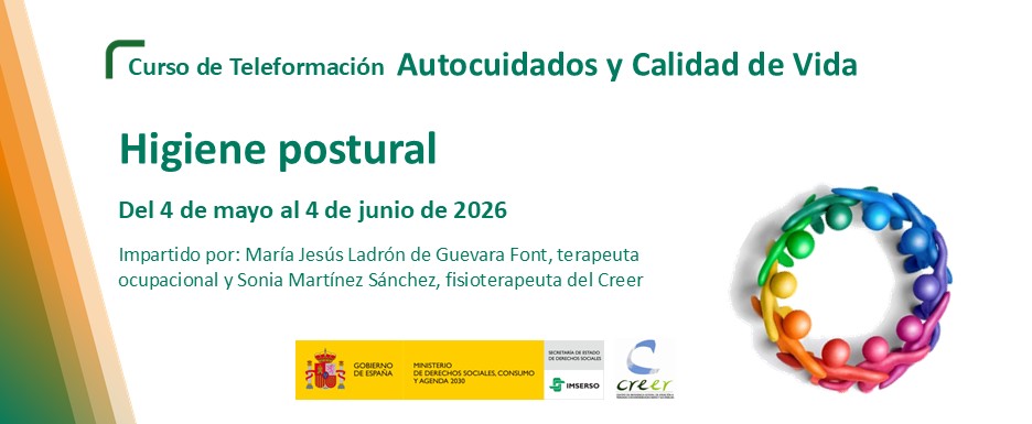 cartel del curso higiene postural.