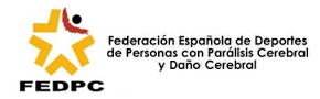 Logo Federación Española de deportes con personas con parálisis cerebral o daño cerebral