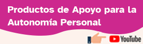 Logo Productos de apoyo para la autonomía personal