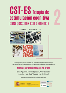 Portada CST-ES 2: terapia de estimulación cognitiva para personas con demencia