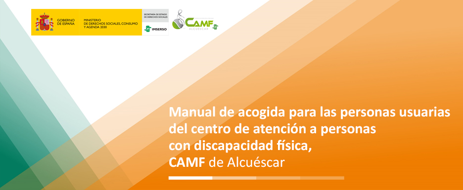 Portada del Manual de acogida personas usuarias del CAMF de Alcuéscar en lenguaje claro.