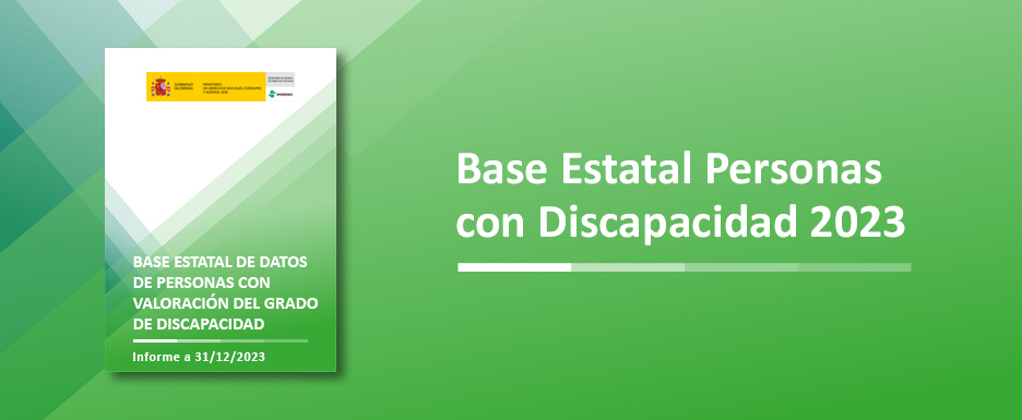 Base Estatal de datos de personas con discapacidad 2022