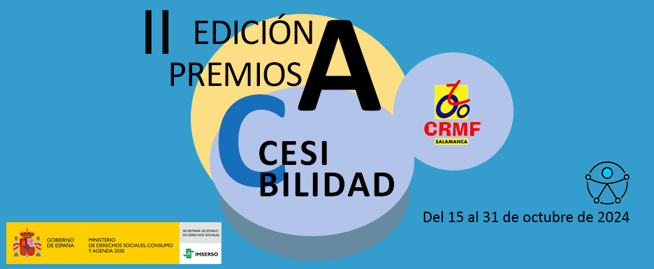 Cartel de los II Edición de los Premios Accesibilidad.