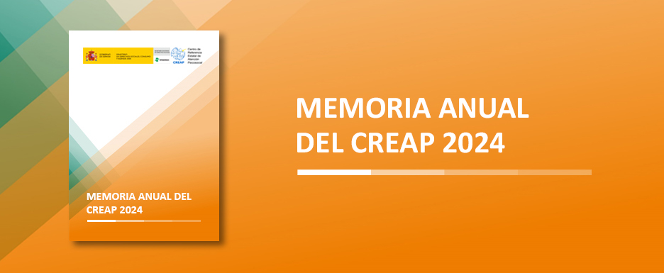 Cartelería asociada a la Memoria Anual del Creap 2024.