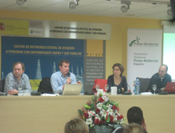 Inauguración de la Jornada sobre el Síndrome Phelan-McDermid en el Salón de Actos del Creer