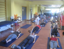 Participantes en el Taller de Fisioterapia