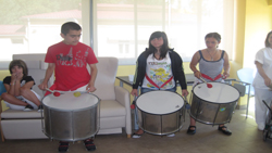 Taller de instrumentos musicales en el Creer