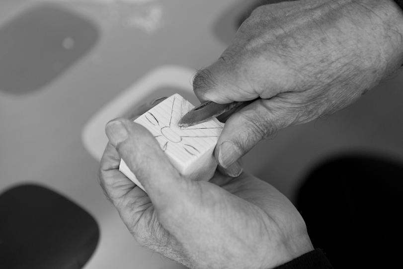 Exposición del CRE de Alzheimer. Fotografías artísticas realizadas en el CRE de Alzheimer.