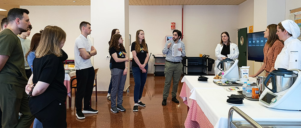 Masterclass de disfagia para profesionales ucranianos.