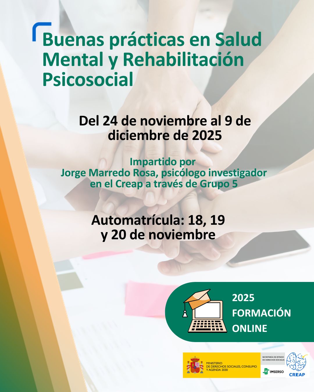 Cartel Curso Buenas prácticas en SM