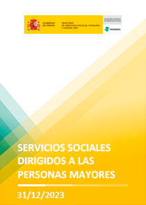 Imagen de los Servicios Sociales dirigidos a las personas mayores a 31 de diciembre de 2023